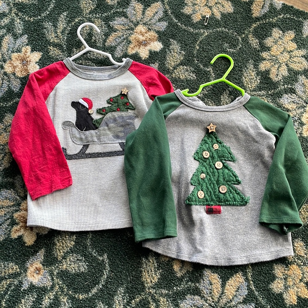 4T & 2/3T Mudpie Christmas Shirts